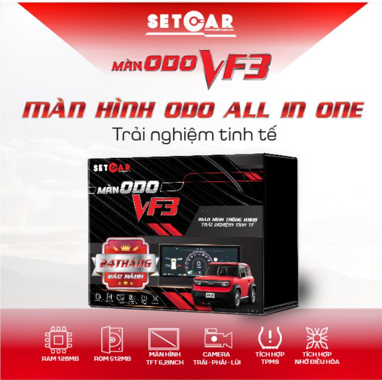 Lắp đặt màn hình ODO cho xe điện VF3 tại cơ sở uy tín