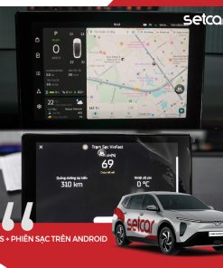 Alternative view of SetCar AI 360 - Limo Green