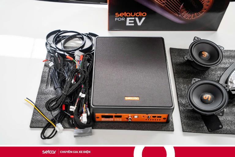 SETAUDIO LIMO GREEN DSP 6.1 tích hợp loa siêu trầm